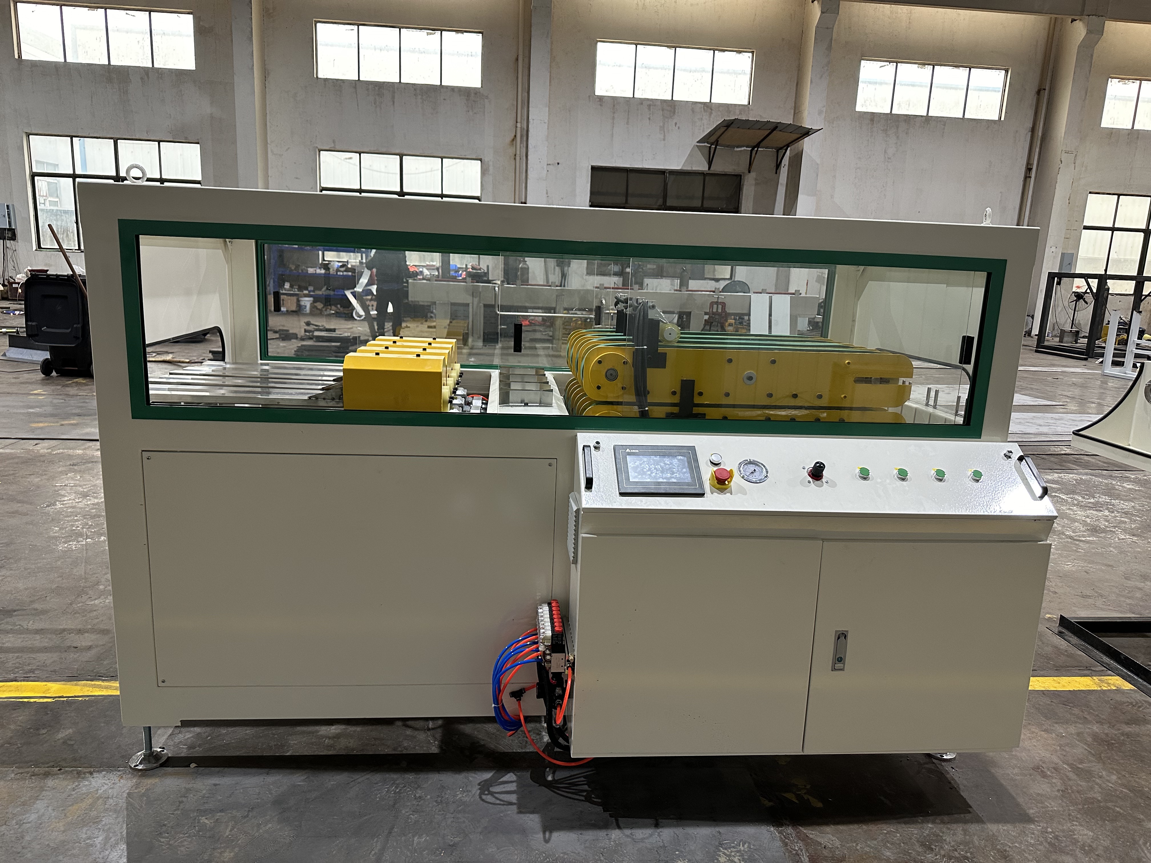 Tractor and cutting machine