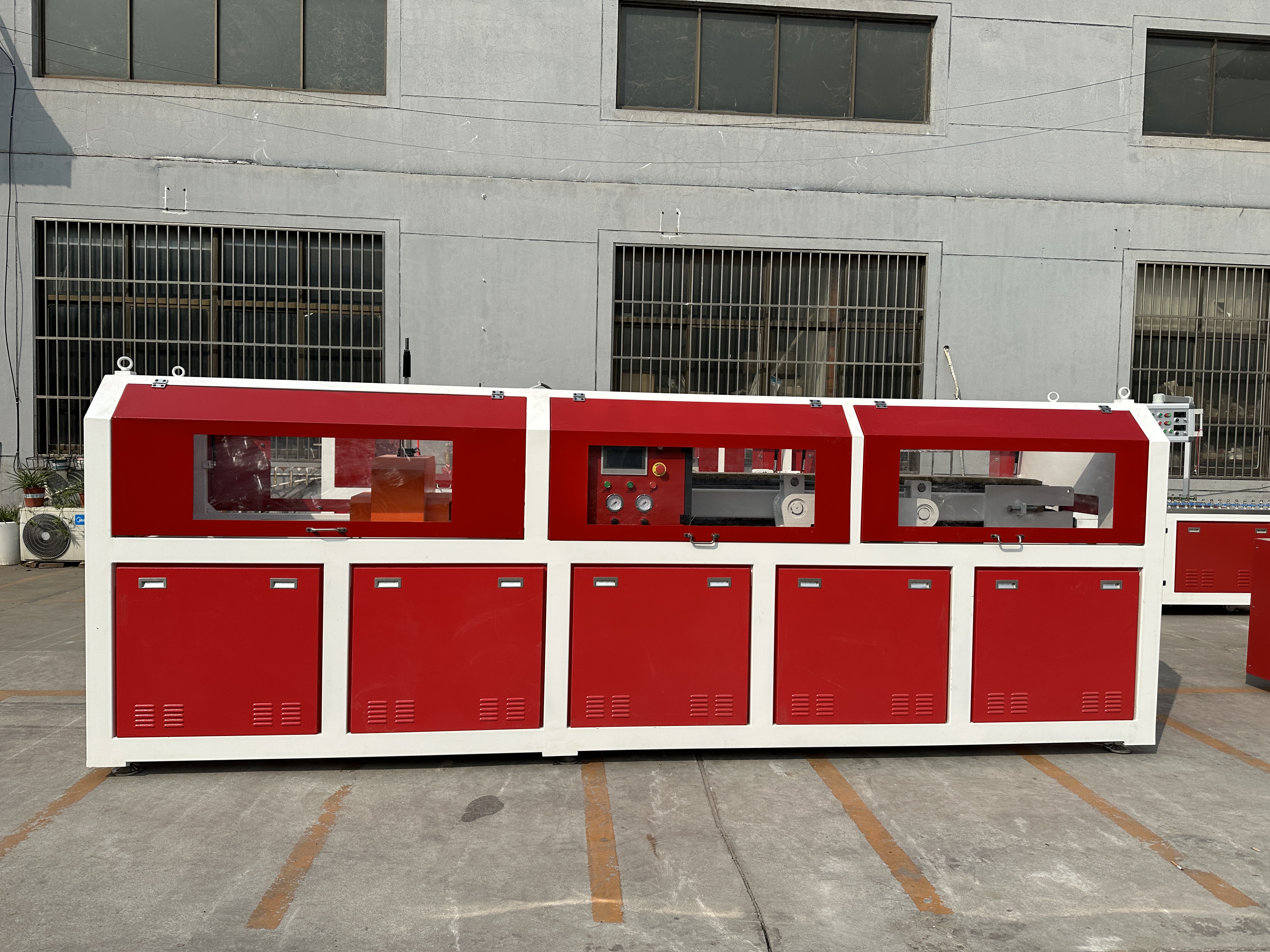 TRACTOR and CUTTING MACHINE