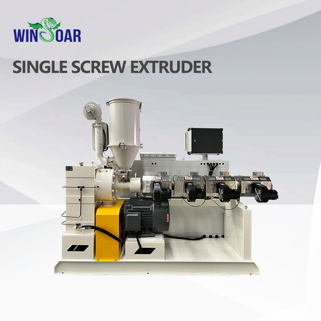Pet/PP/PA/PE Plastic Extrusion Machine Single Screw Extruder
