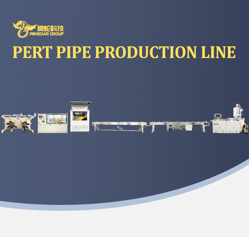 High Speed Hot Melt Welding PE-RT Pipe Production Line For Apartments