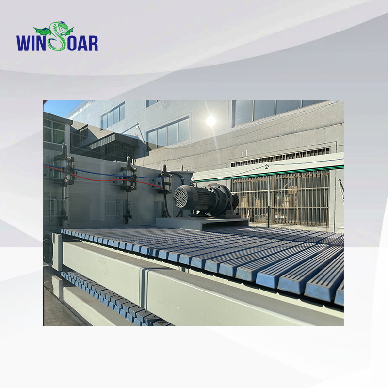 Adjustable Length Polyurethane Ceiling/Wall Panel Production Line For Office