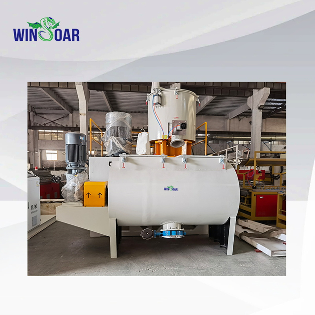 SRL-W Horizontal Automatic Plastic PVC Powder High Speed Mixer with Heating and Cooling Mixing Function