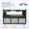 Haul-off machine for 20-110mm PPR pipe extrusion line