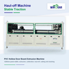 Haul-off machine for PVC hollow door panel production