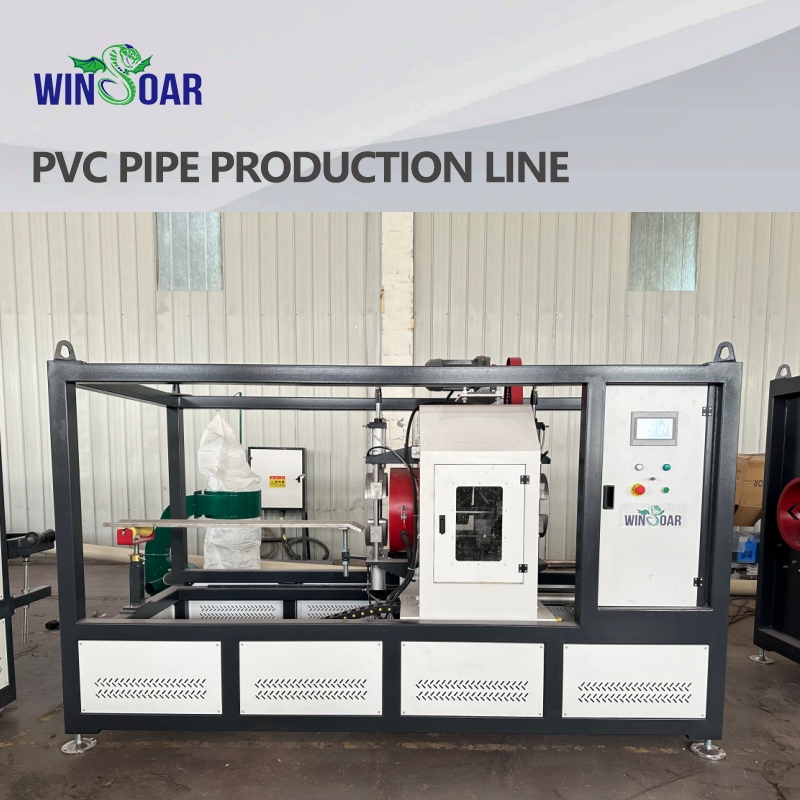 50-250mm PVC Pipe Making Machine For Water Sewage/ Water Supply