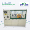 Chipless cutter for 20-110mm PPR pipe production line