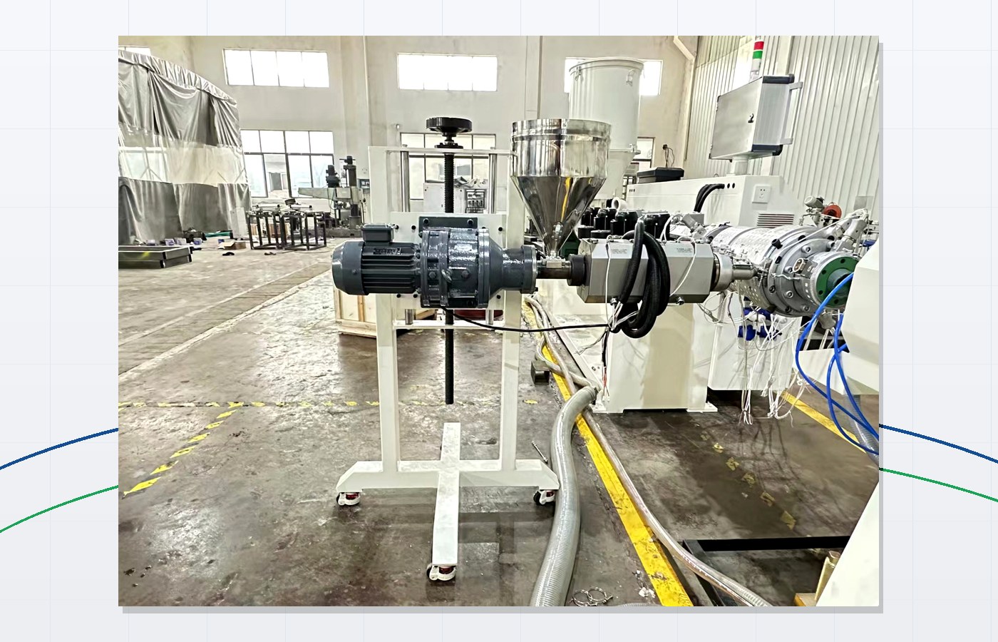 Color marking machine for 20-110mm PPR pipe production line