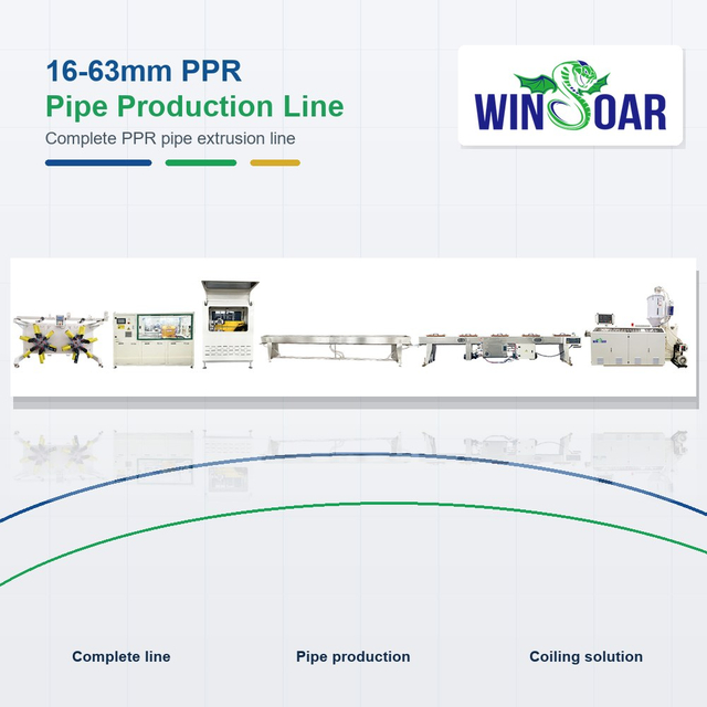 Small Diameter PPR Plastic Pipe Production Line