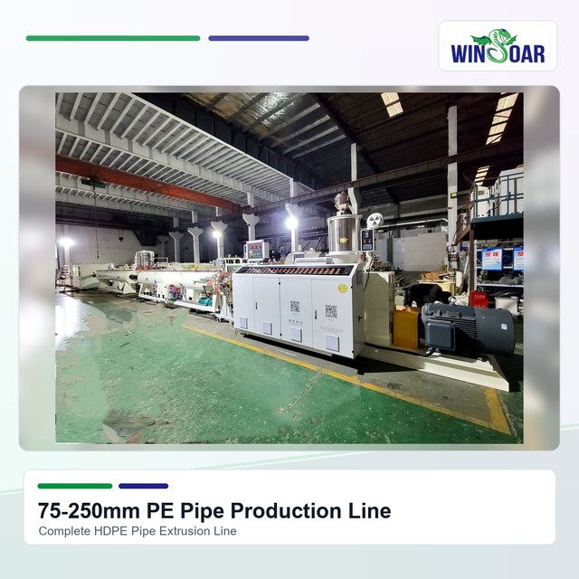 75-250mm PE Pipe Production Line