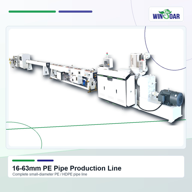 16-63mm PE Pipe Production Line