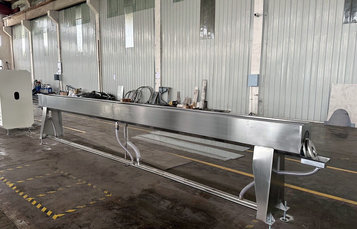 Spray cooling tank for 16-63mm PPR pipe extrusion line