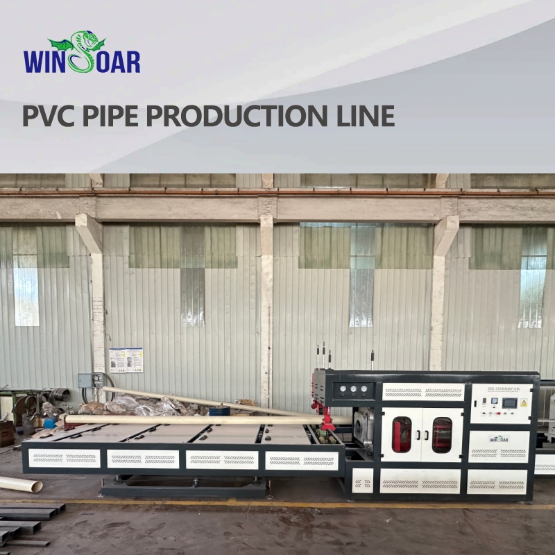 50-250mm PVC Pipe Making Machine For Water Sewage/ Water Supply