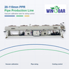 Vacuum calibration tank for 20-110mm PPR pipe production line