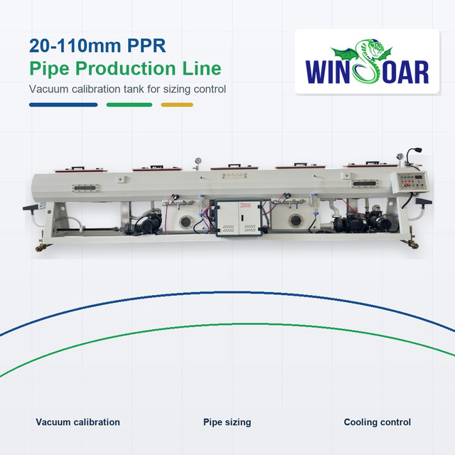 20-110mm PPR Water Supply Pipe Production Line