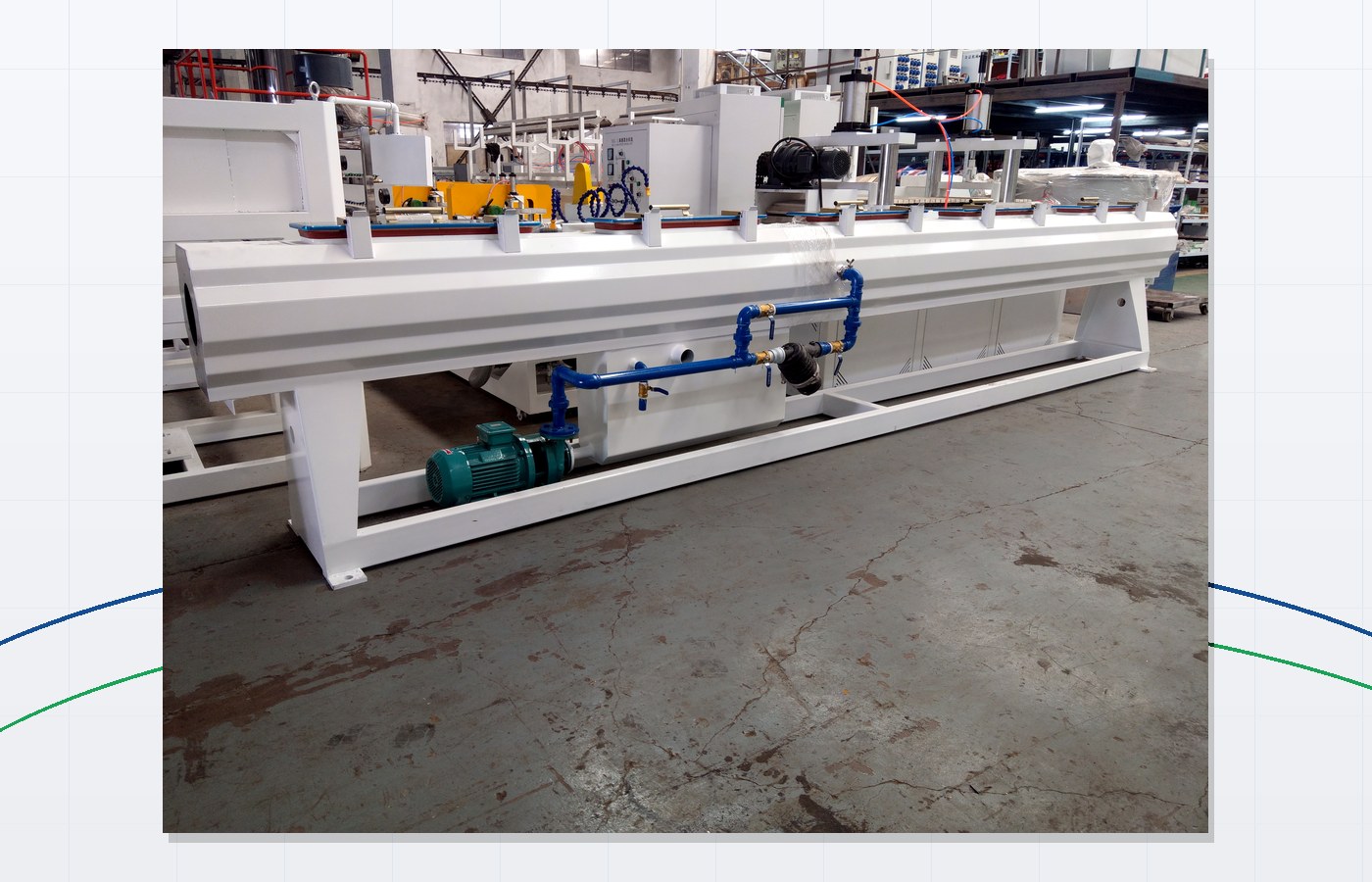 Spray cooling tank for 20-110mm PPR pipe extrusion line