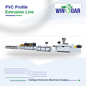 Complete Winsoar PVC profile extrusion line
