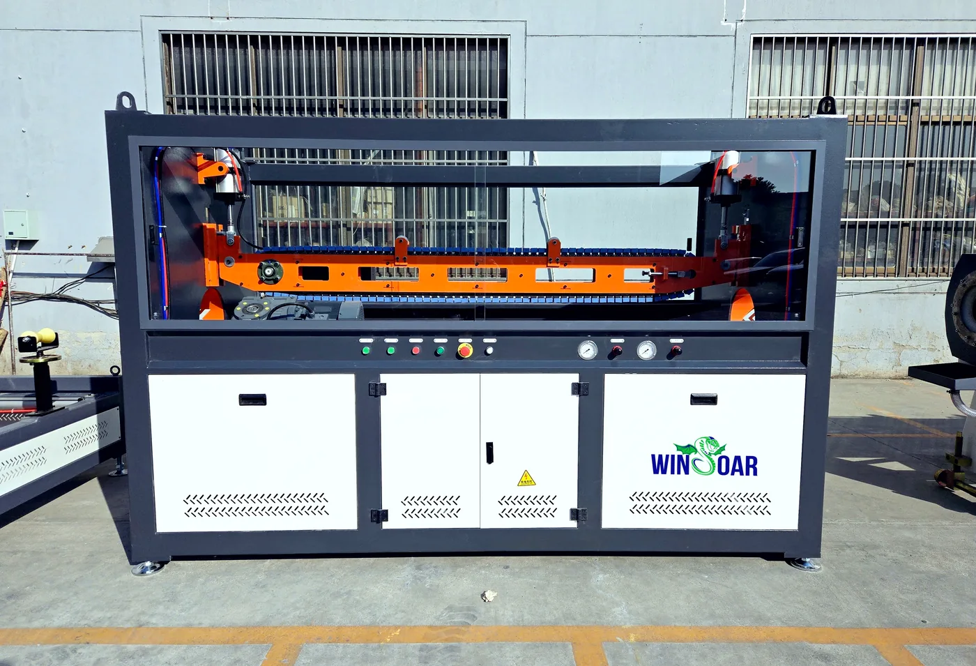 Haul-off machine for 63-160mm PVC pipe machine