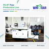 Single screw extruder for PE-RT pipe production line