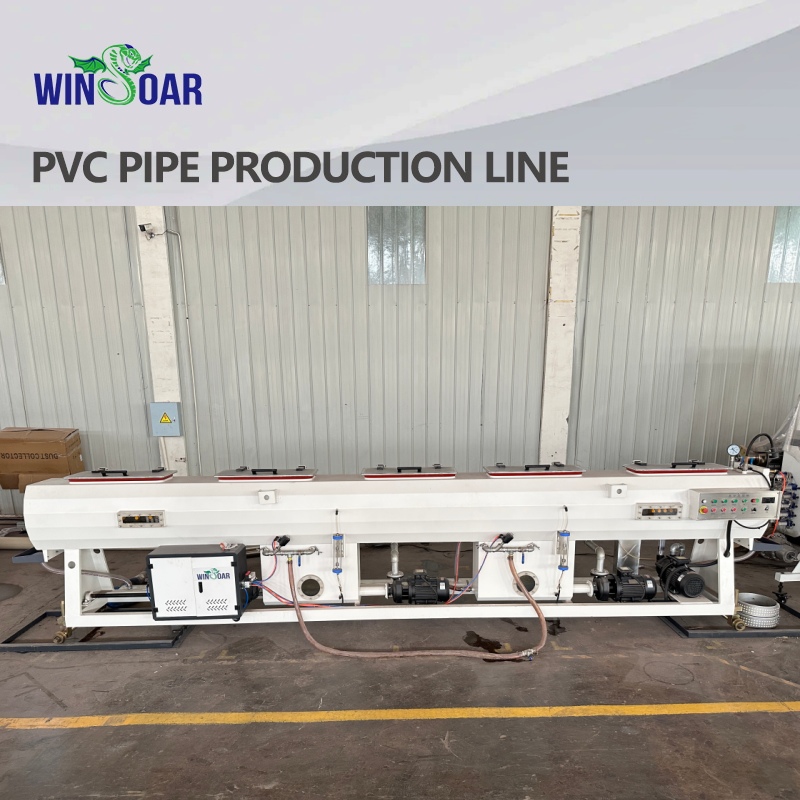 50-250mm PVC Pipe Making Machine For Water Sewage/ Water Supply