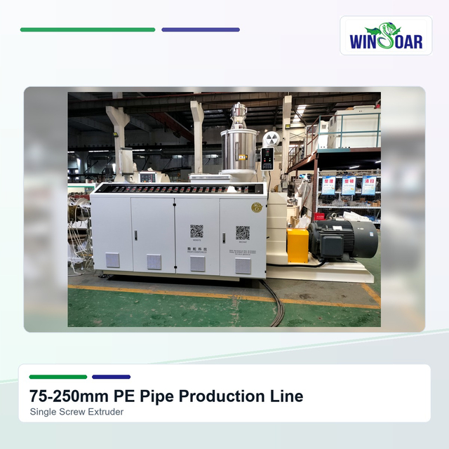 75-250mm PE Pipe Production Line