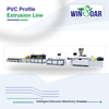Complete Winsoar PVC profile extrusion line