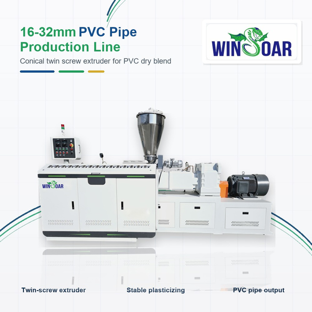 16-32mm PVC One Out Four Pipe Extrusion Line