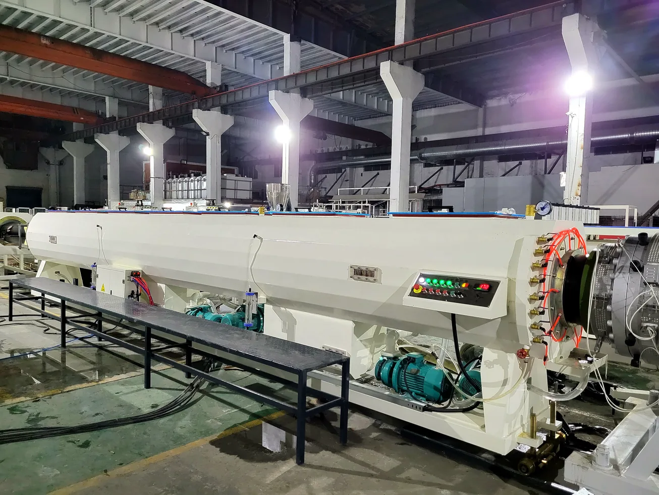 Vacuum calibration tank for 200-450mm PVC pipe extrusion line