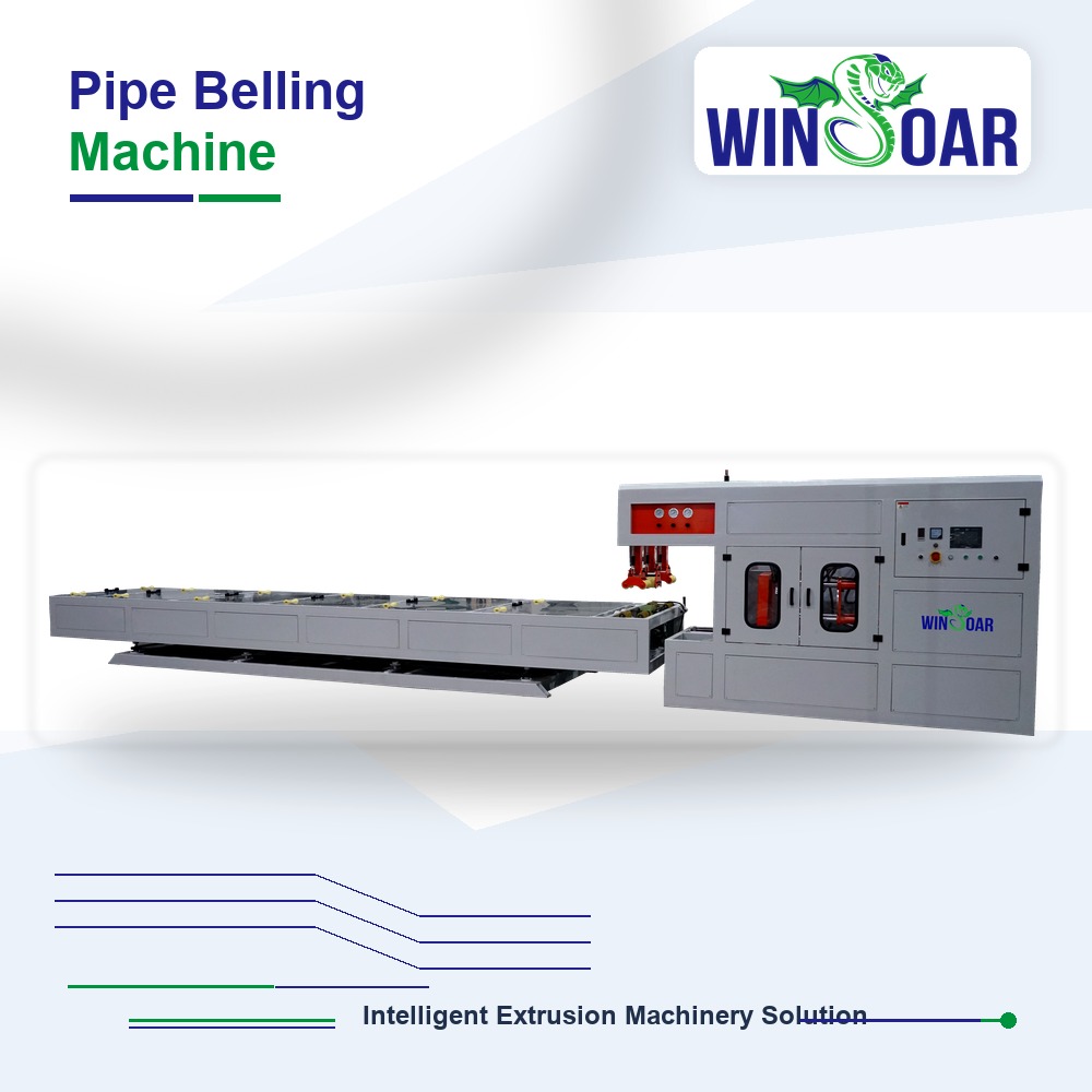 Pipe belling machine for 200-450mm PVC pipe extrusion line