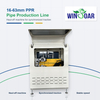 Haul-off machine for 16-63mm PPR pipe extrusion line