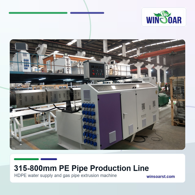 315-800mm PE Pipe Production Line