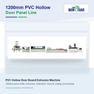 1200mm PVC hollow door panel production line