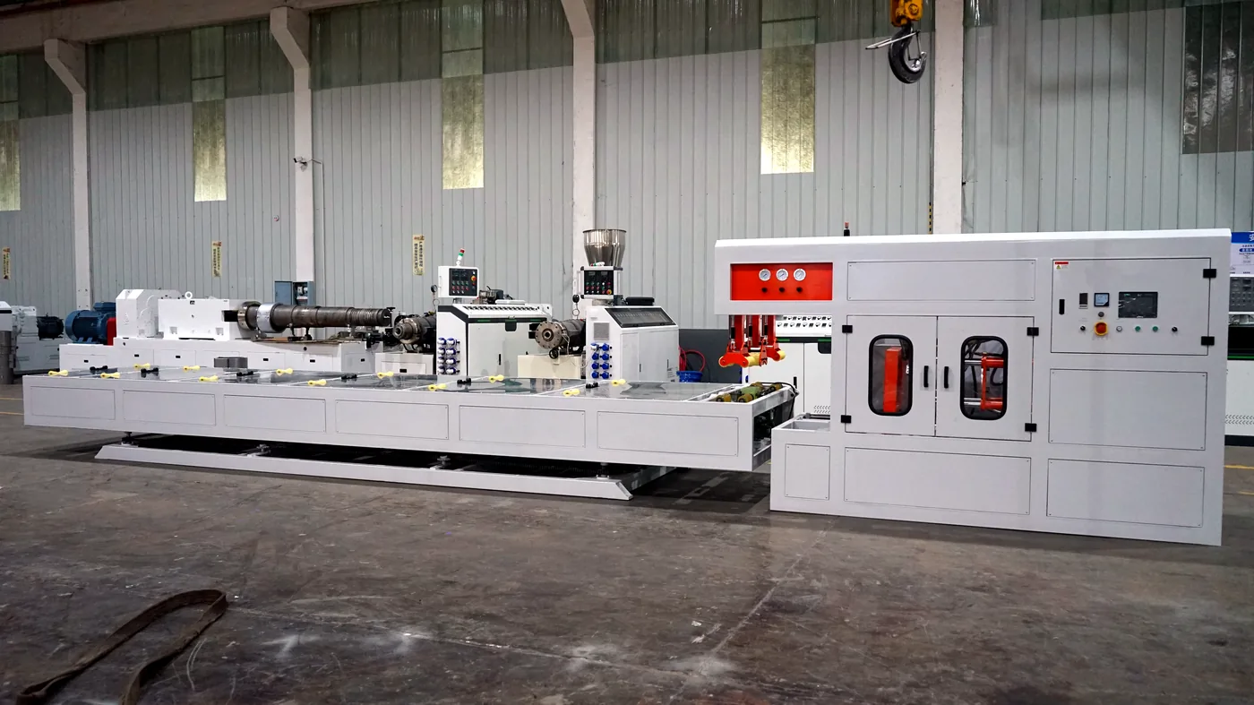 Pipe belling machine for 200-450mm PVC pipe extrusion line