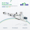 PE-RT pipe production line complete extrusion line