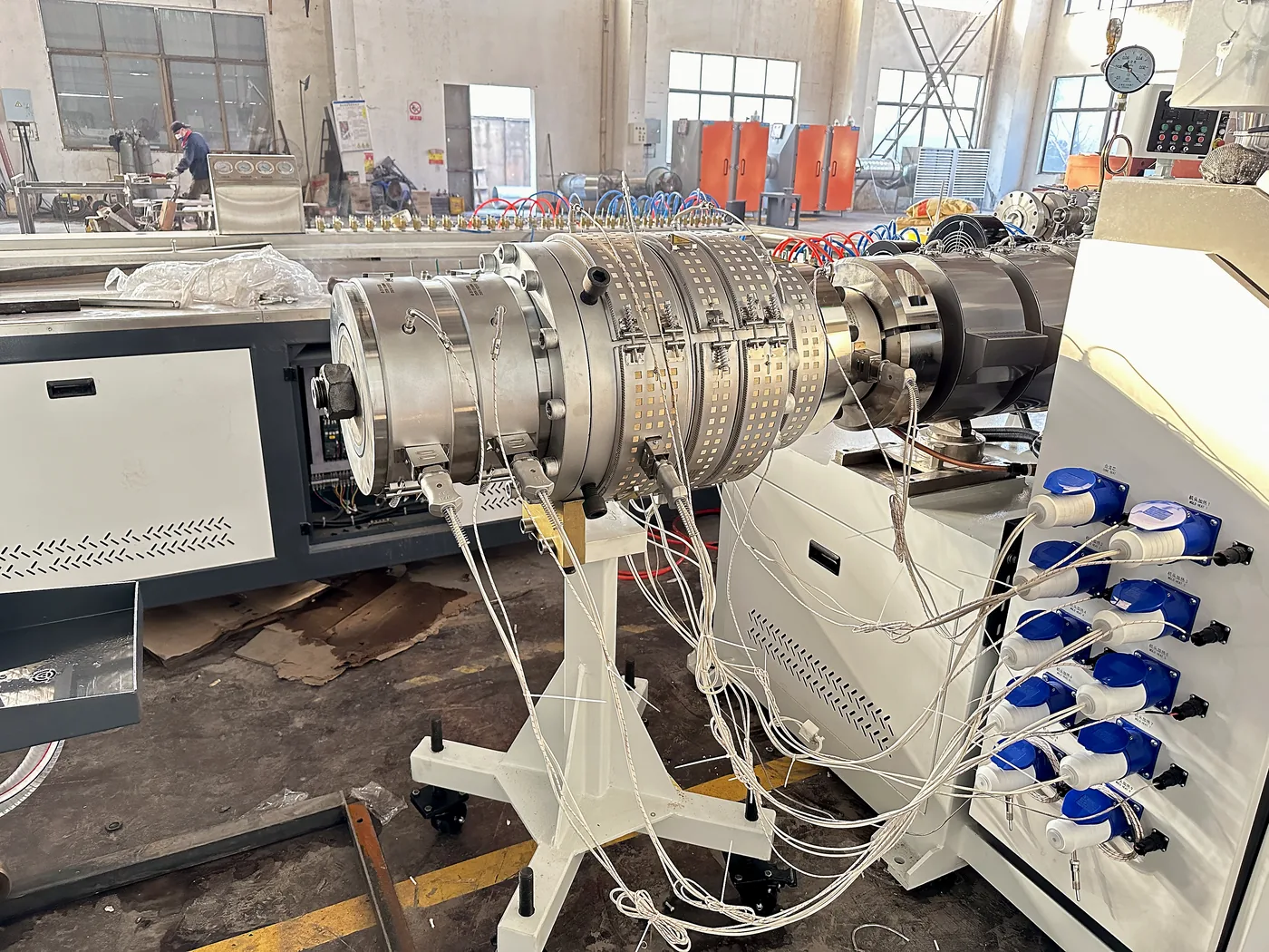 PVC pipe die head and mould for 63-160mm PVC pipe machine