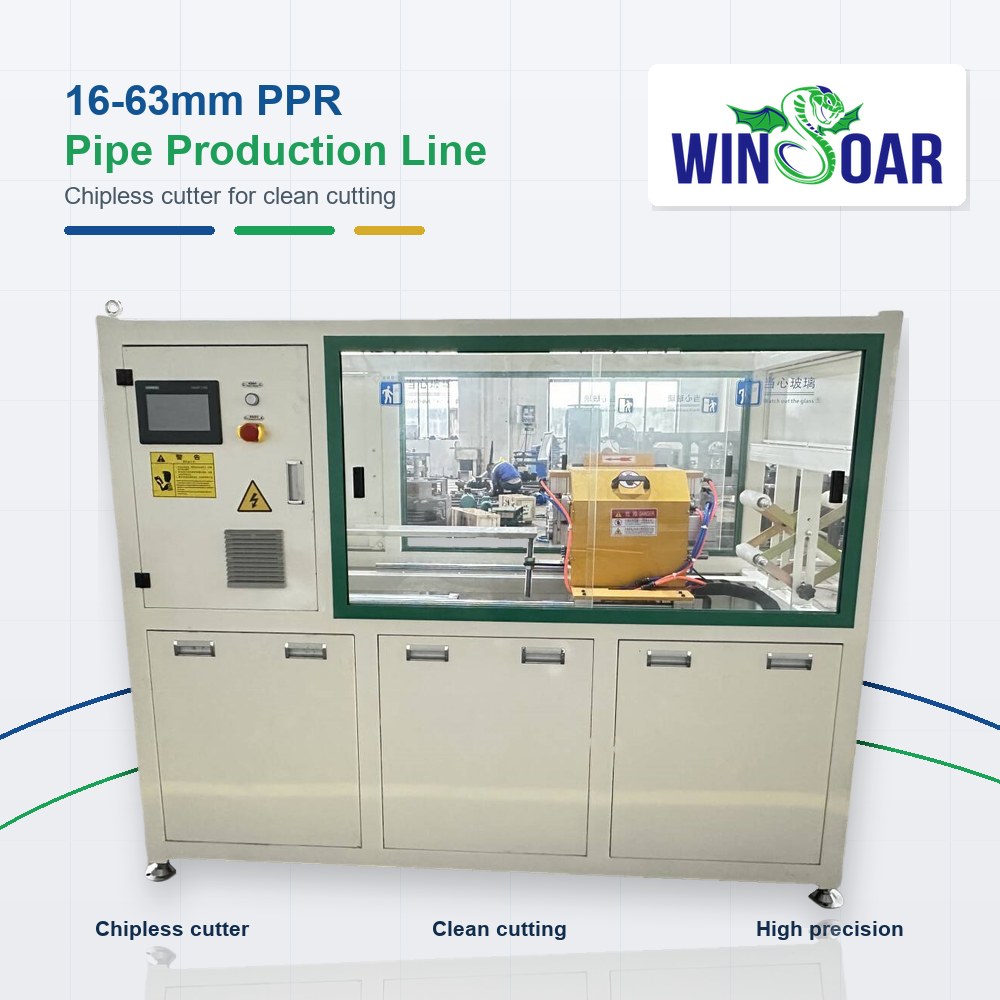 Chipless cutter for 16-63mm PPR pipe production line