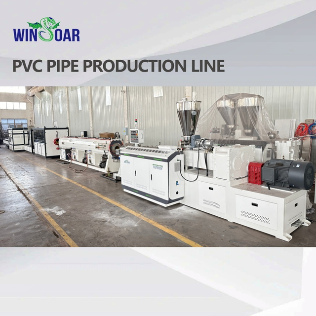 PVC Pipe Making Machine For Water Sewage/ Water Supply 50-250mm