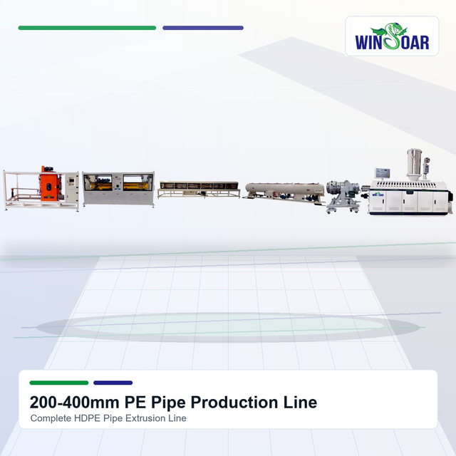 200-400mm PE Pipe Production Line