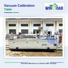 Vacuum calibration table for PE WPC decking profile line